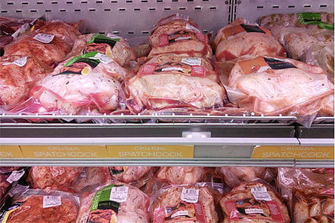 frozen meat