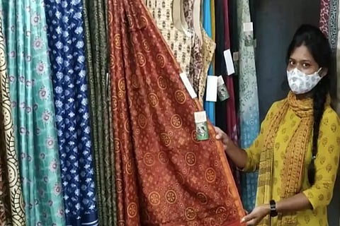 herbal saree