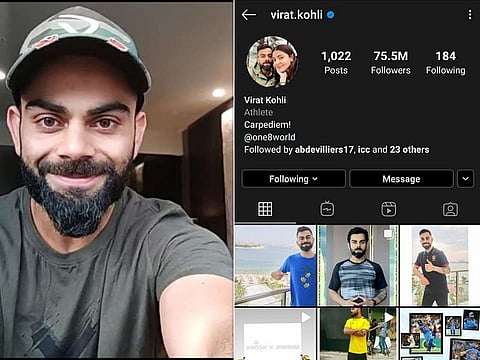 kohli instagram