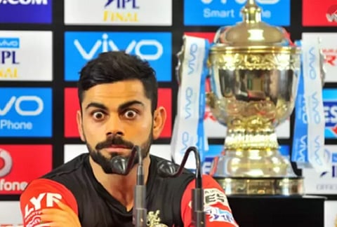 kohli ipl trophy