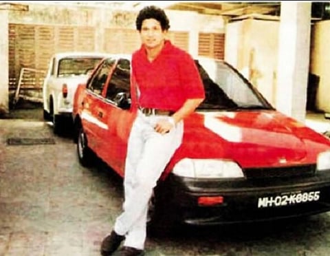 sachin car