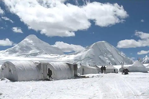 snow tent