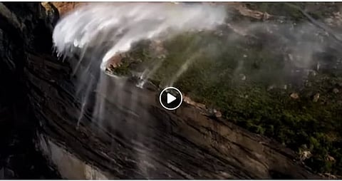 water falls