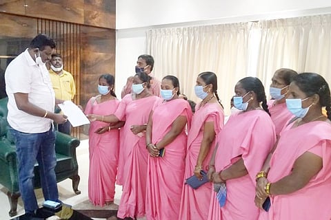 20092020 Koppal Asha Workers Meet to MLA
