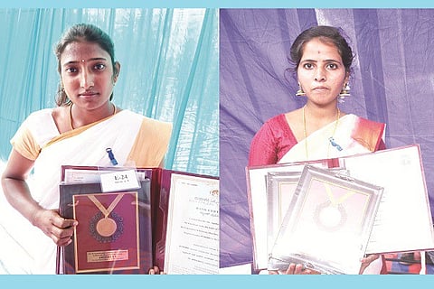 Arpitha and Akshatha