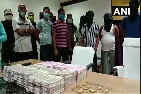 Fake Currency Gold biscuits