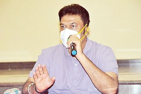 Hospet Minister Anand Singh