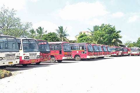 KSRTC Bus Siriguppa