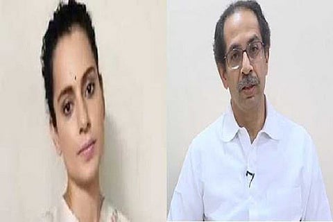 Kangana vs uddhav