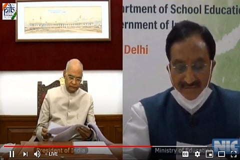 National award for teachers president