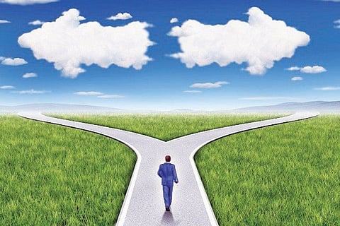 Path diviation