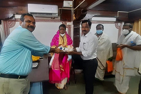 Pudcherry CM visits Kollur