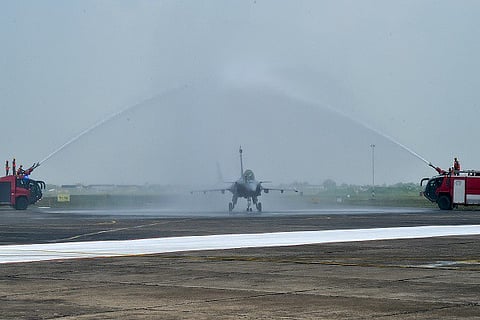 Rafale induction ceremony in Ambala