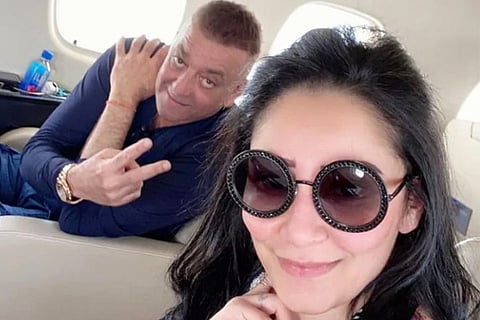 Sanjay Dutt with Manyatha - Final