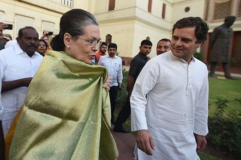 Sonia and rahul gandhi