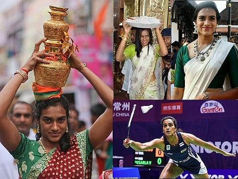 pv sindhu pooja
