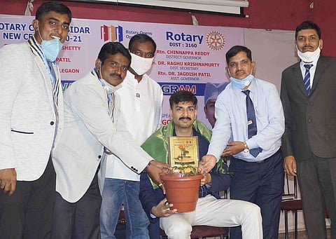 rotary sanman