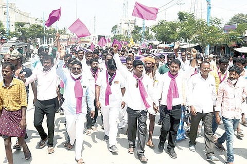 061020 Sindhanuru Madiga Community Protest