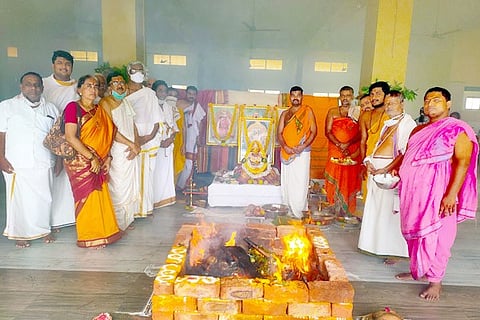 26102020 Gangavathi nava chandi homa