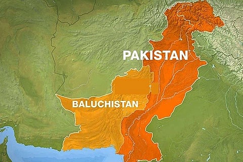 Baluchistan map