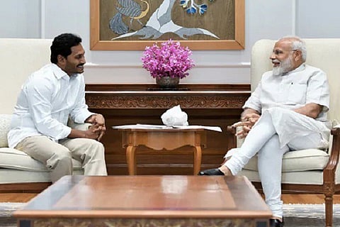 CM Jagan and PM Modi