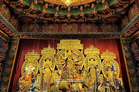 Durga puja pendal