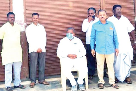 Hanumasagara New Busstand MLA Visit