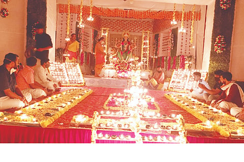 Hosadurga, Durga Parameshwari, Deepotsava,