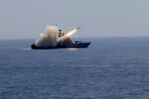 Indian Navy Missile