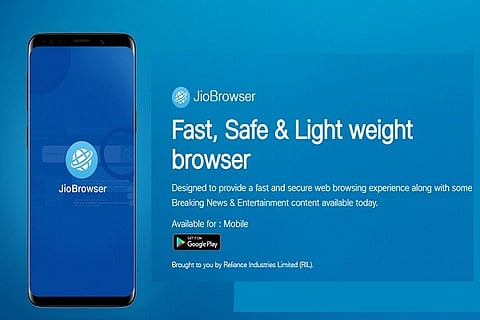 Jio Pages Jio Browser