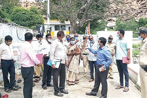 Koppal DC Visit pampasarovara