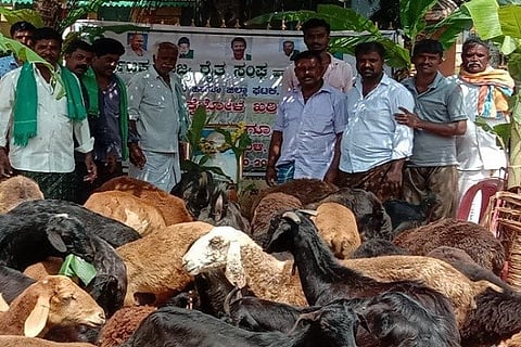 Mayakonda farmer protest