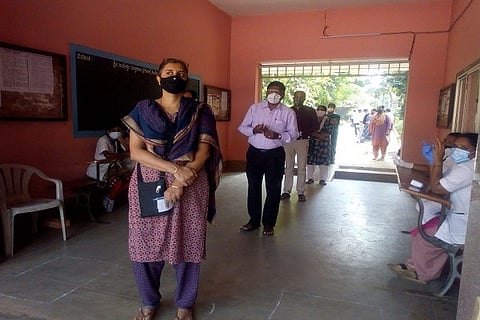 RR Nagar Constitutency voting