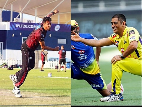 dhoni and prasidh krishna