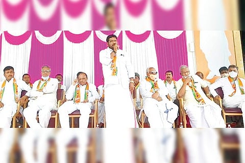 071120 Maski BJP Office Madiga Community Meeting