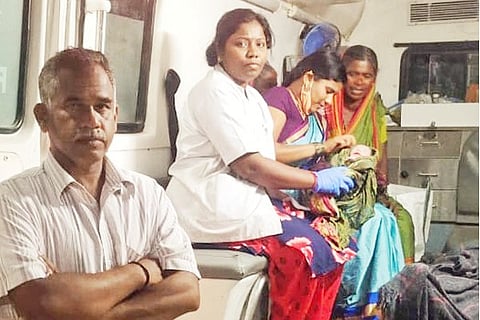 08112020 Sirwar Ambulance child birth