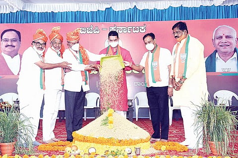 201120 Sindhanuru BJP Vijayiyatre