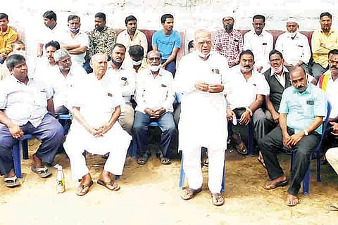 291120 Kampli Taluku Fight Committee Kampli Band Meeting