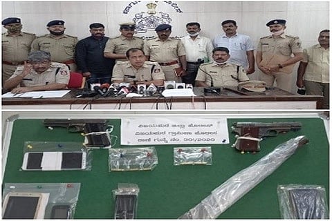 Bhima theerada firing five arrested