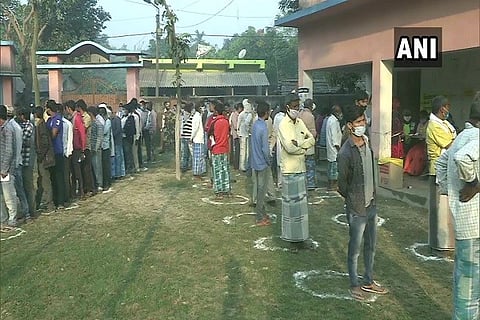 Bihar election voting 1