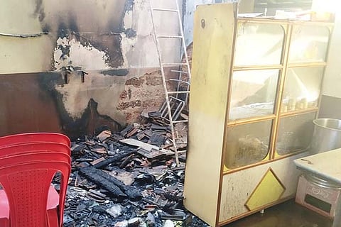 Byndoor fire
