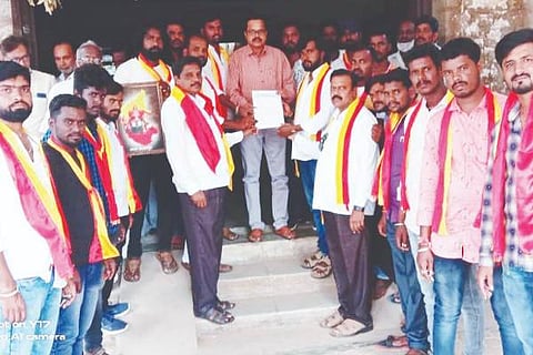 Challakere Karave protest