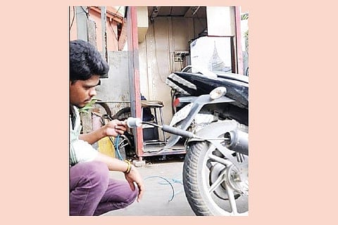 Emission test