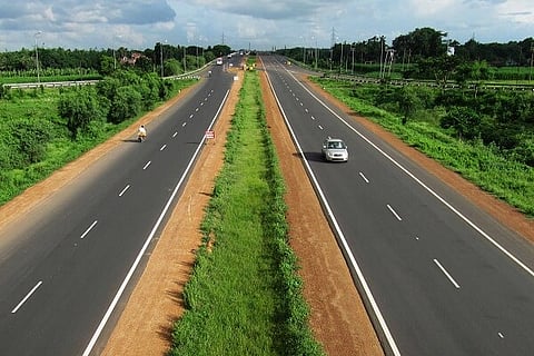 Highway indicative image