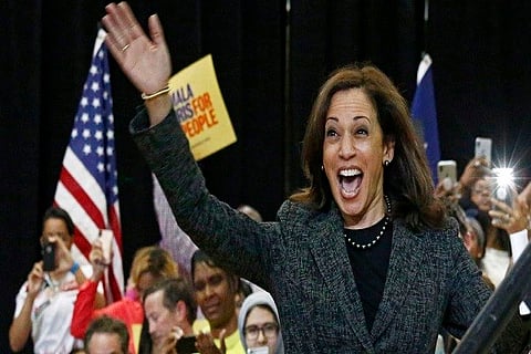 (FILE) USA ELECTIONS HARRIS 2020