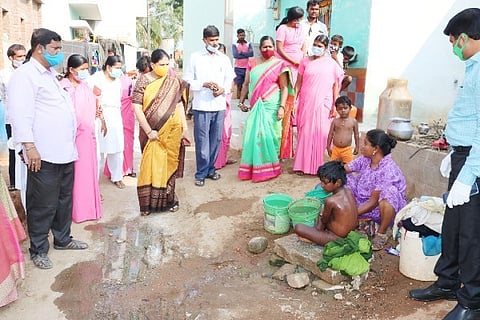 Molakalmuru, Sulenahalli, Health Problem, District Collector, Visit, Inspection,