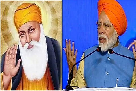PM Modi pays tributes to Guru Nanak on his birth anniversary