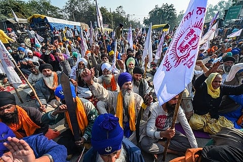 Farmers' agitaion against farm laws