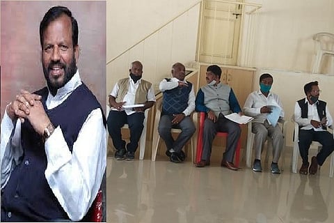 SC ST okkoota press meet