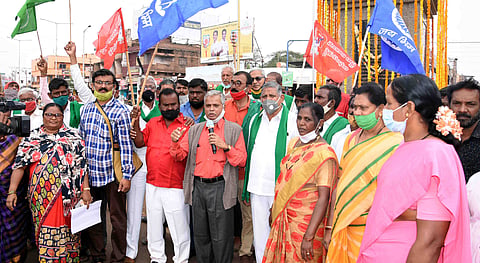 bidar protest